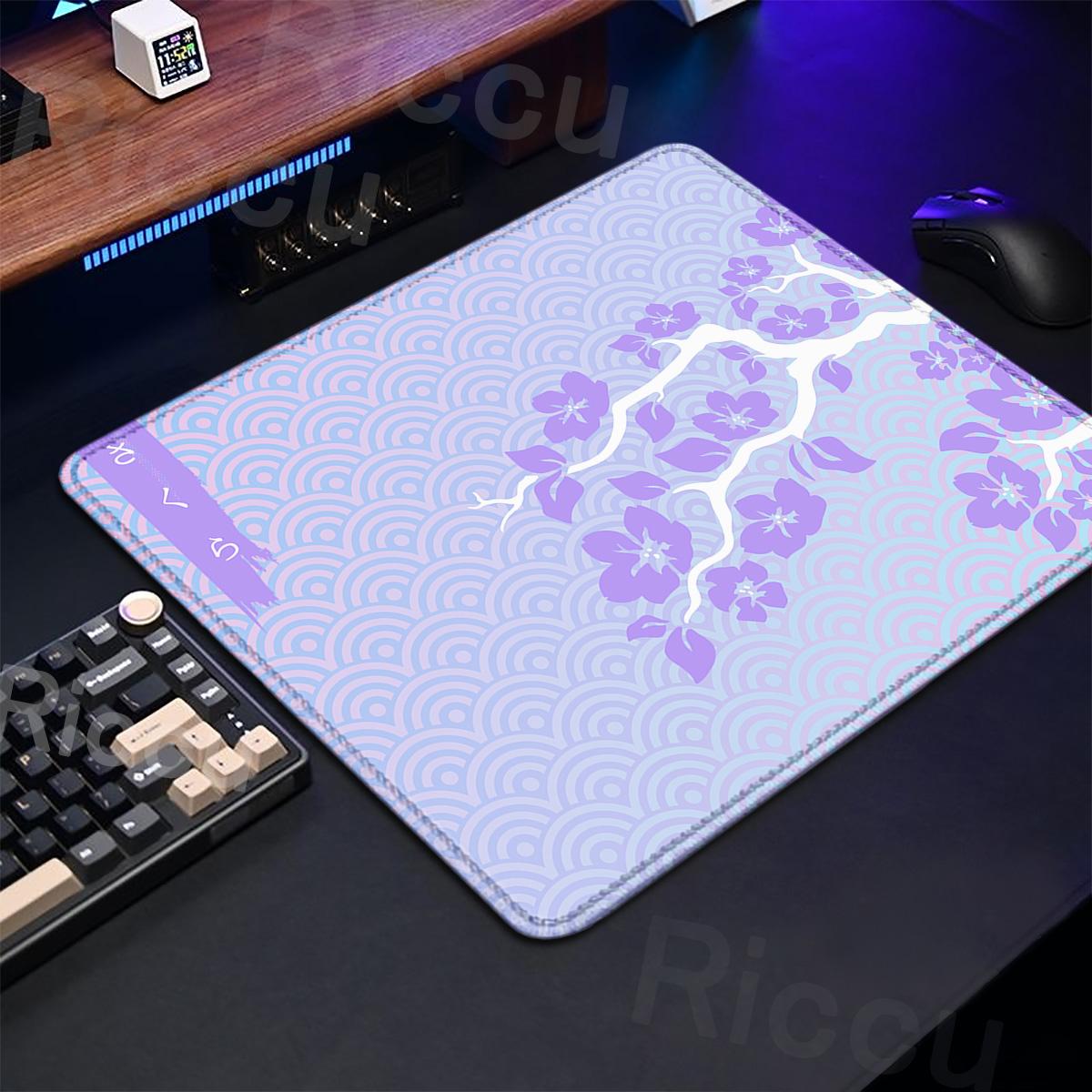 Purple Sakura Table Pad Gaming - Tradescantia Purple 评论和价格