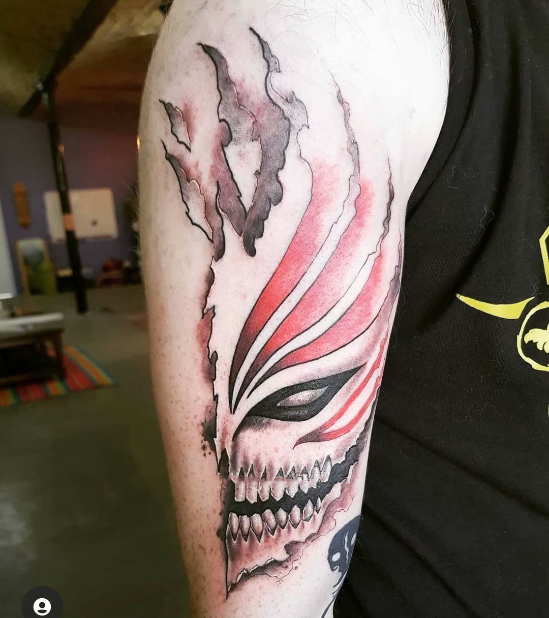 Anime BLEACH Temporary Tattoos - Aglaonema Red 评论和价格