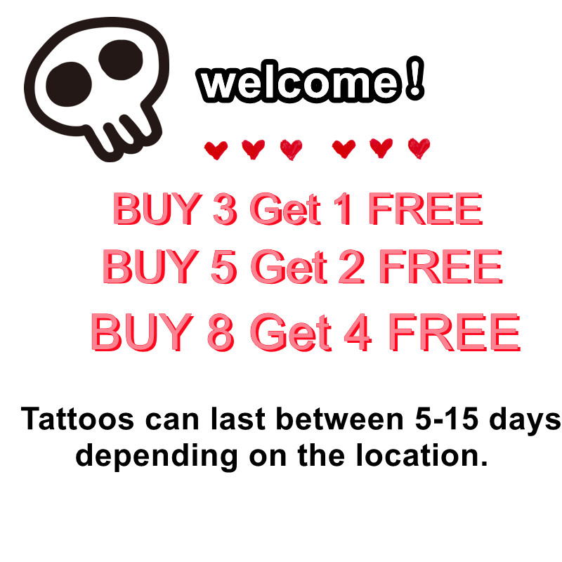 Anime BLEACH Temporary Tattoos - Aglaonema Red 评论和价格