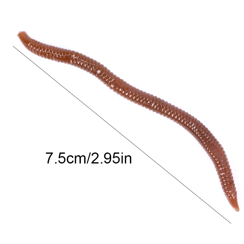NGB  Lifelike Red Worm 7.5CM 1 - Aglaonema Red 评论和价格