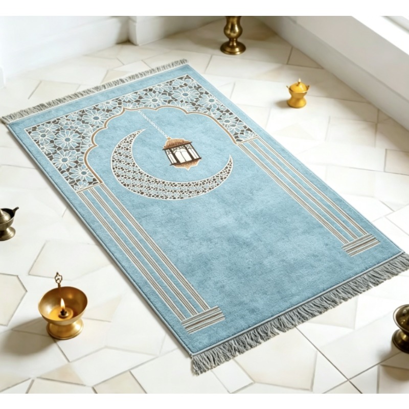 Islamic Floral Prayer Mat, Eas - Maranta Prayer Plant 评论和价格
