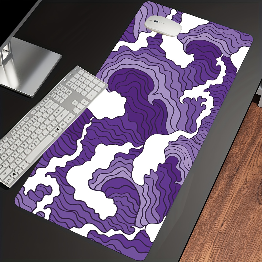 Purple and White Waves Art Des - Tradescantia Purple 评论和价格