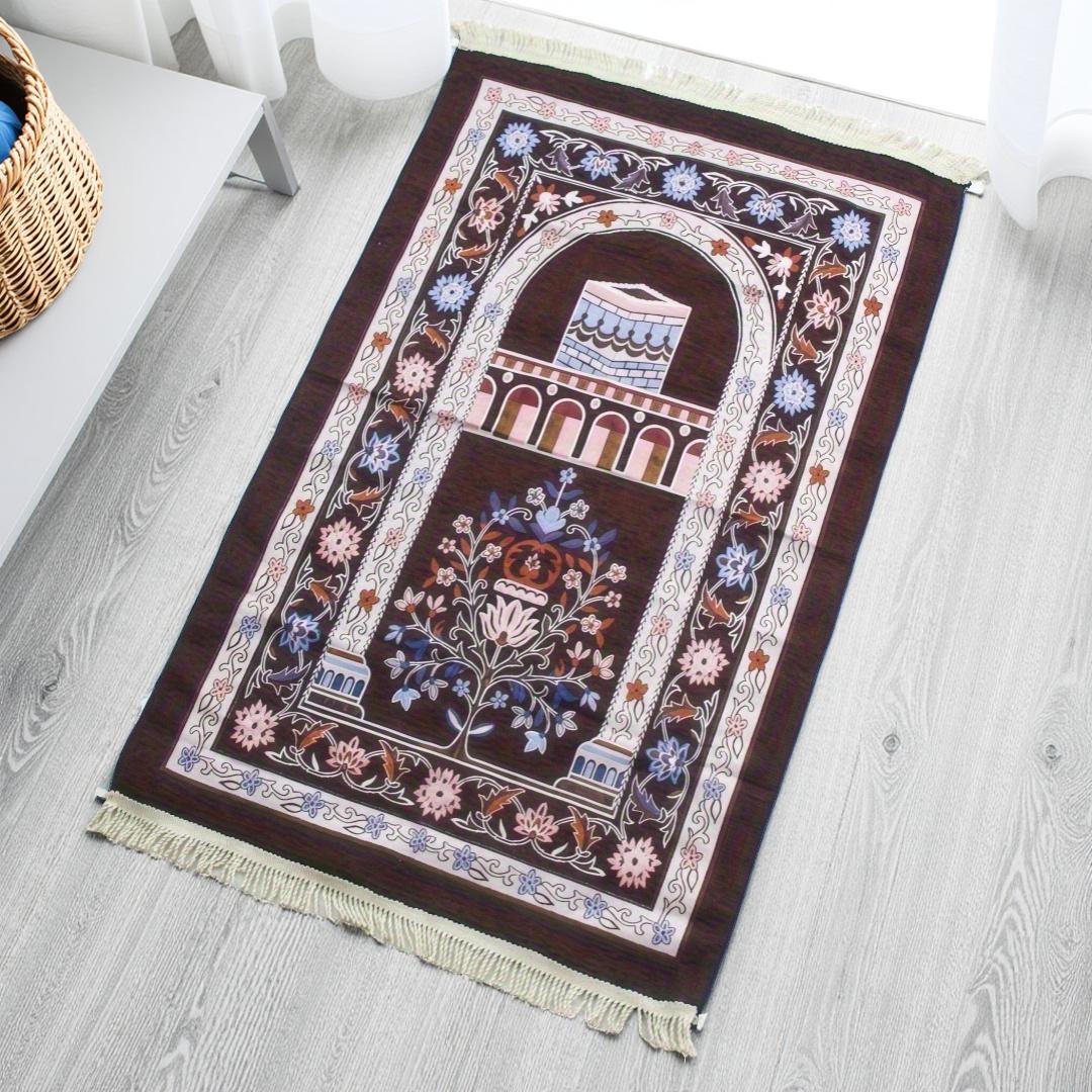 Praying Carpet Fabric Muslim P - Maranta Prayer Plant 评论和价格